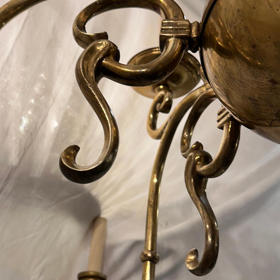 Bronze Lustre en bronze anglais ancien en vente