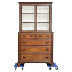 Antique English Buffet / Bookcase from the Early 19th Century