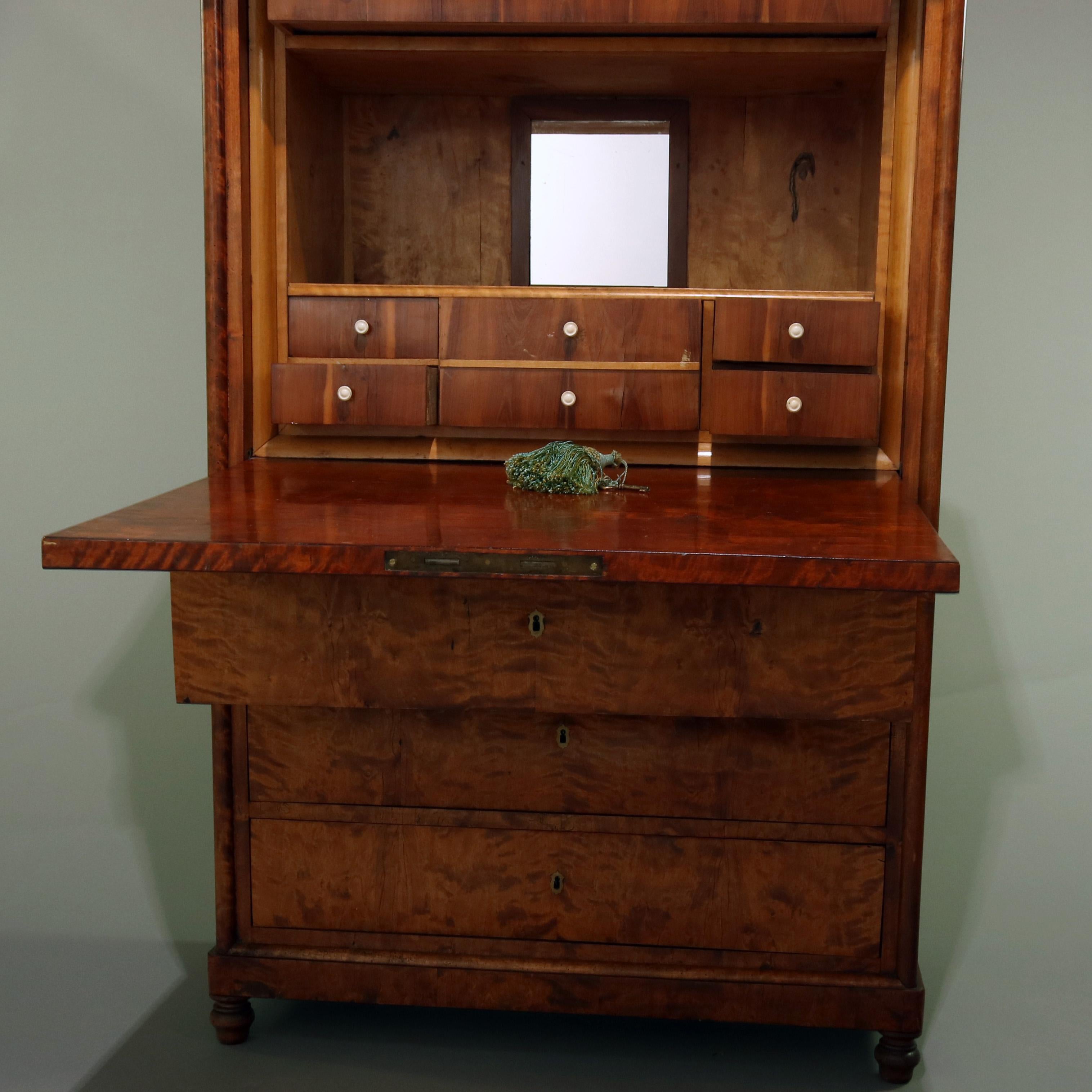 antique english secretary desk