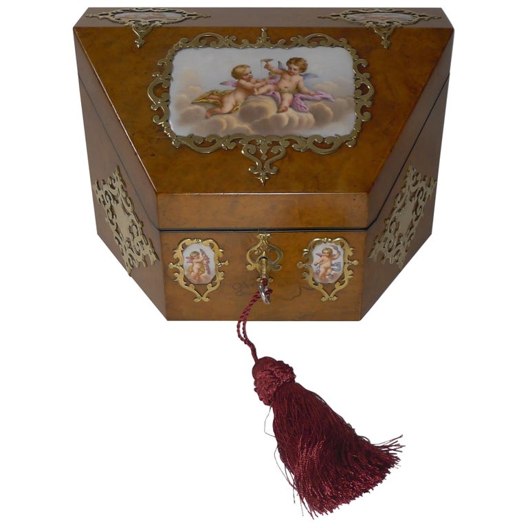 Victorian stationery box, English, circa 1850 - 1890
