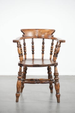 Antique English captain's chair/ desk chair from the early 19th century