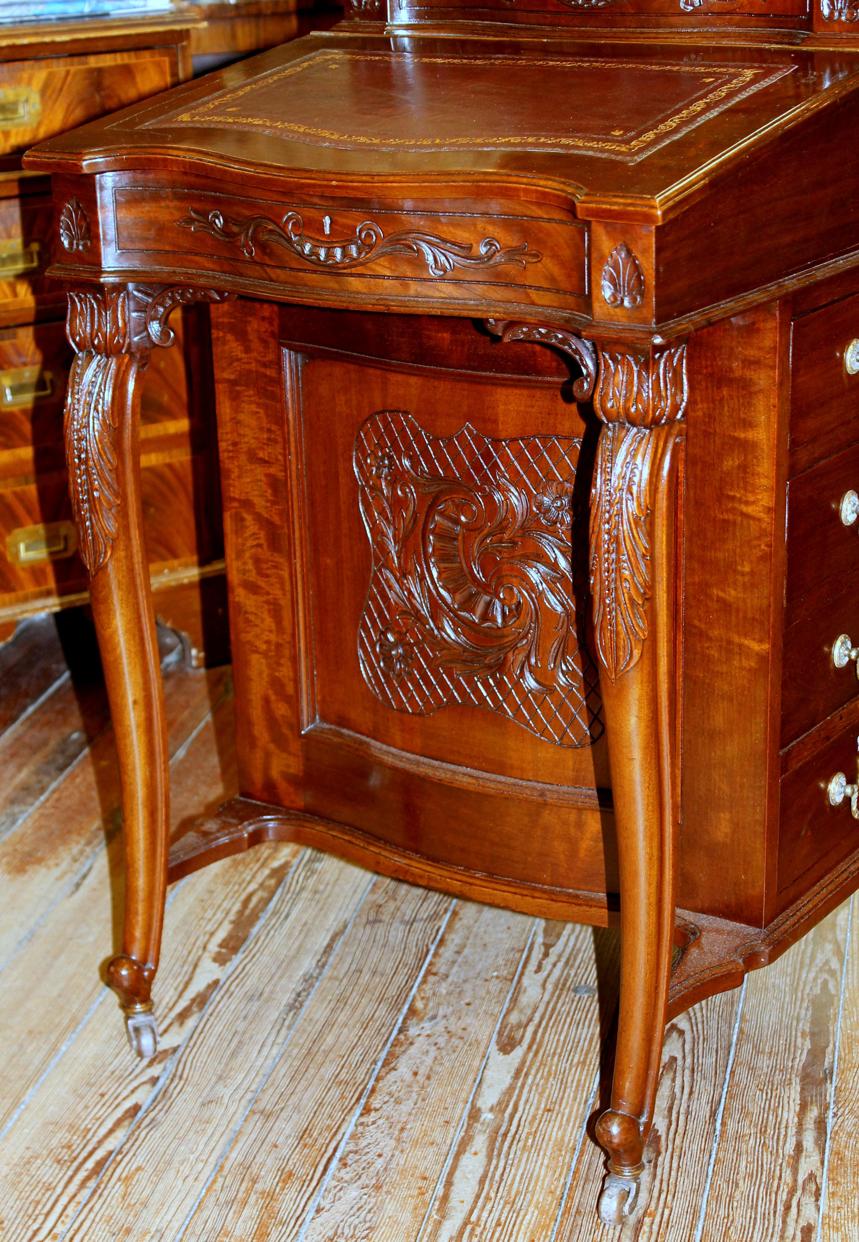 ship captain's writing desk