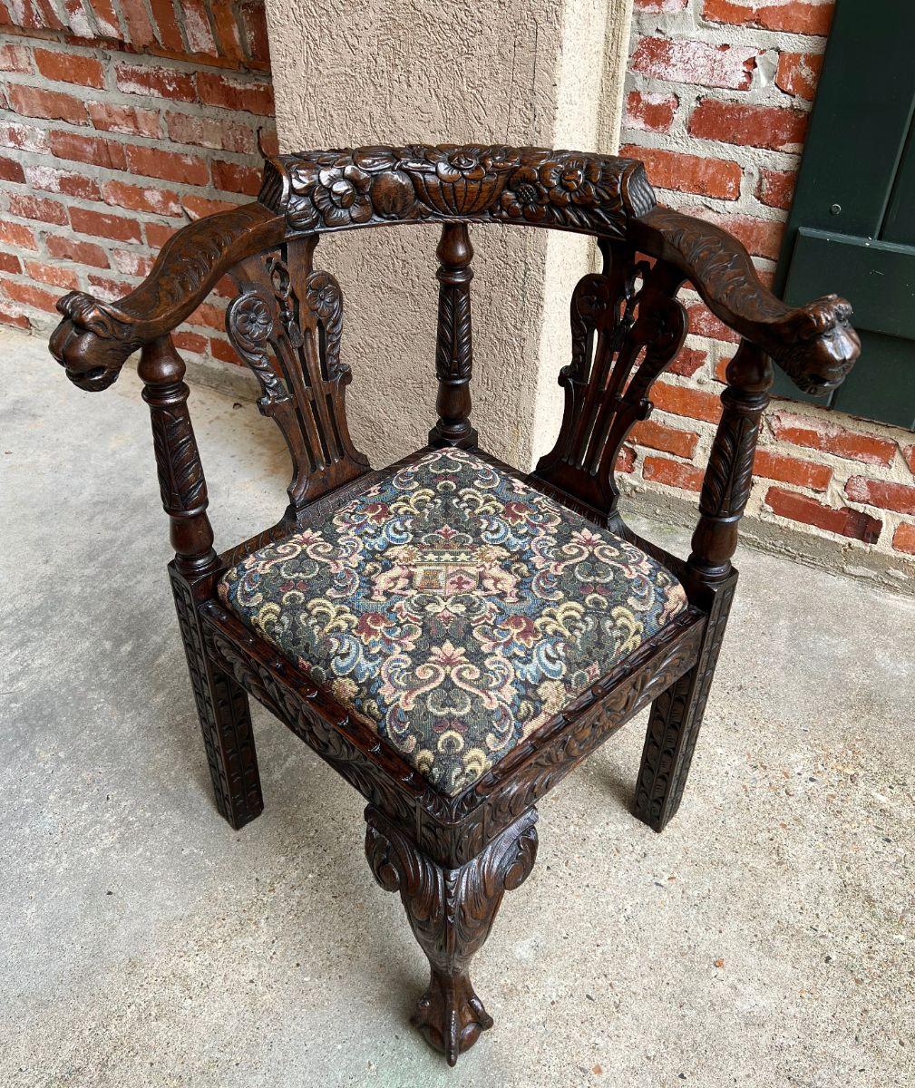 corner chairs antique