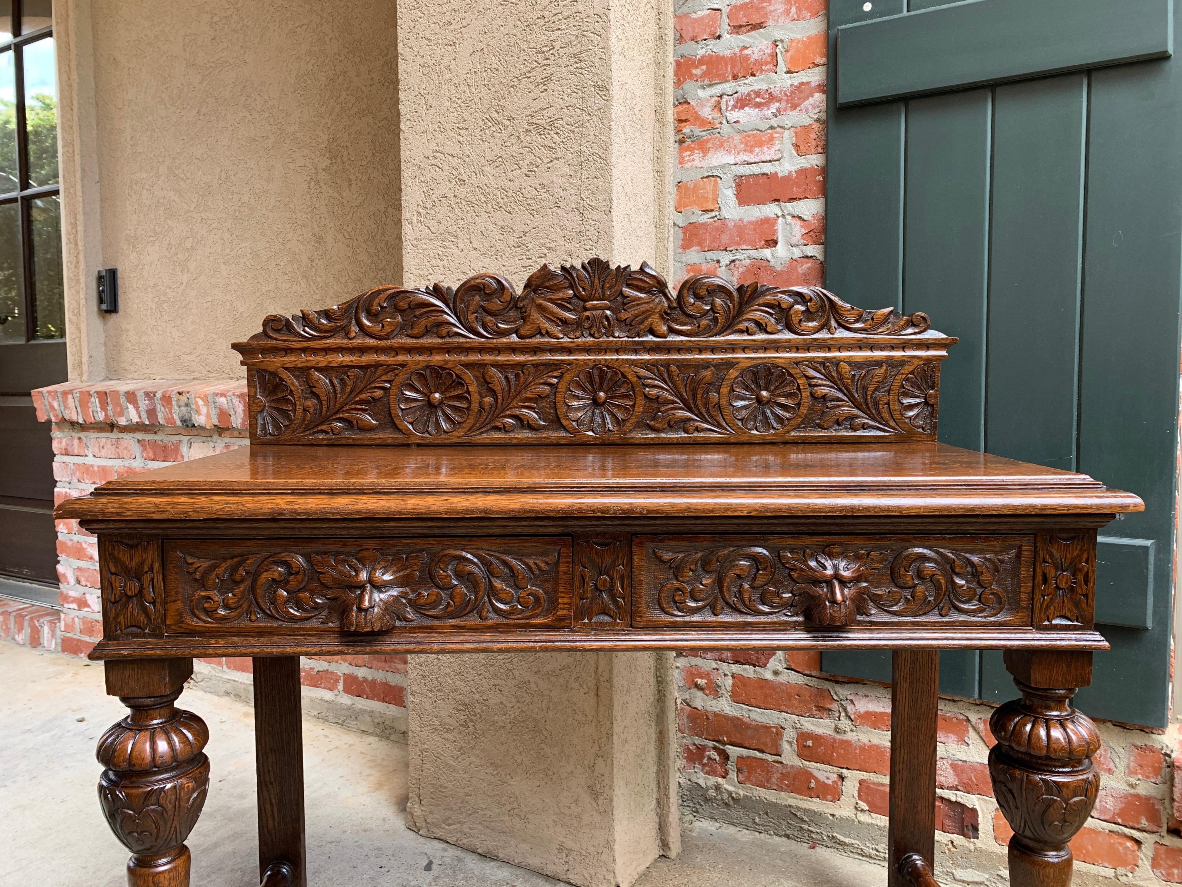 antique hall table