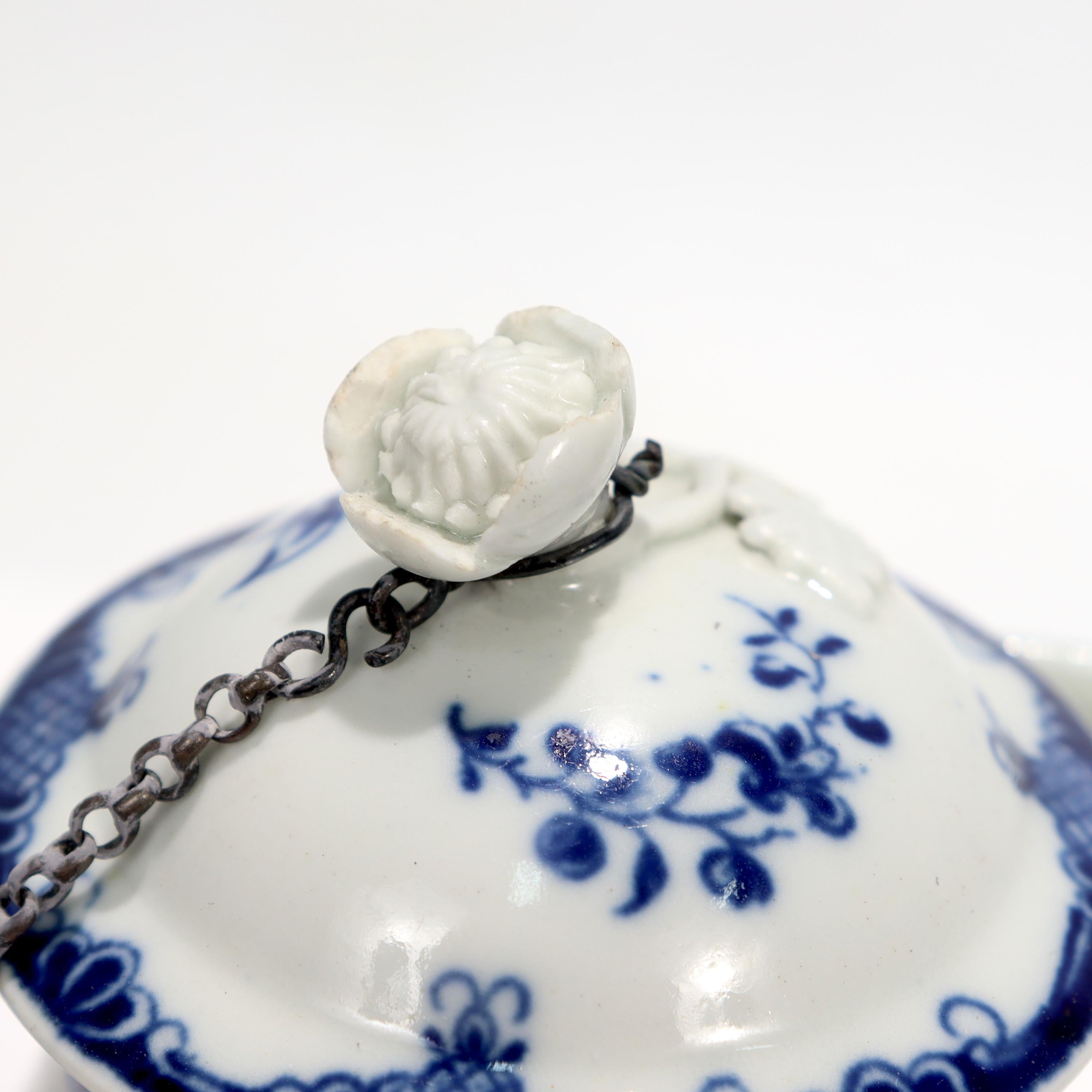 Pichet à lait ou cruche en porcelaine de Caughley Porcelain, Antiquités anglaises en vente 6