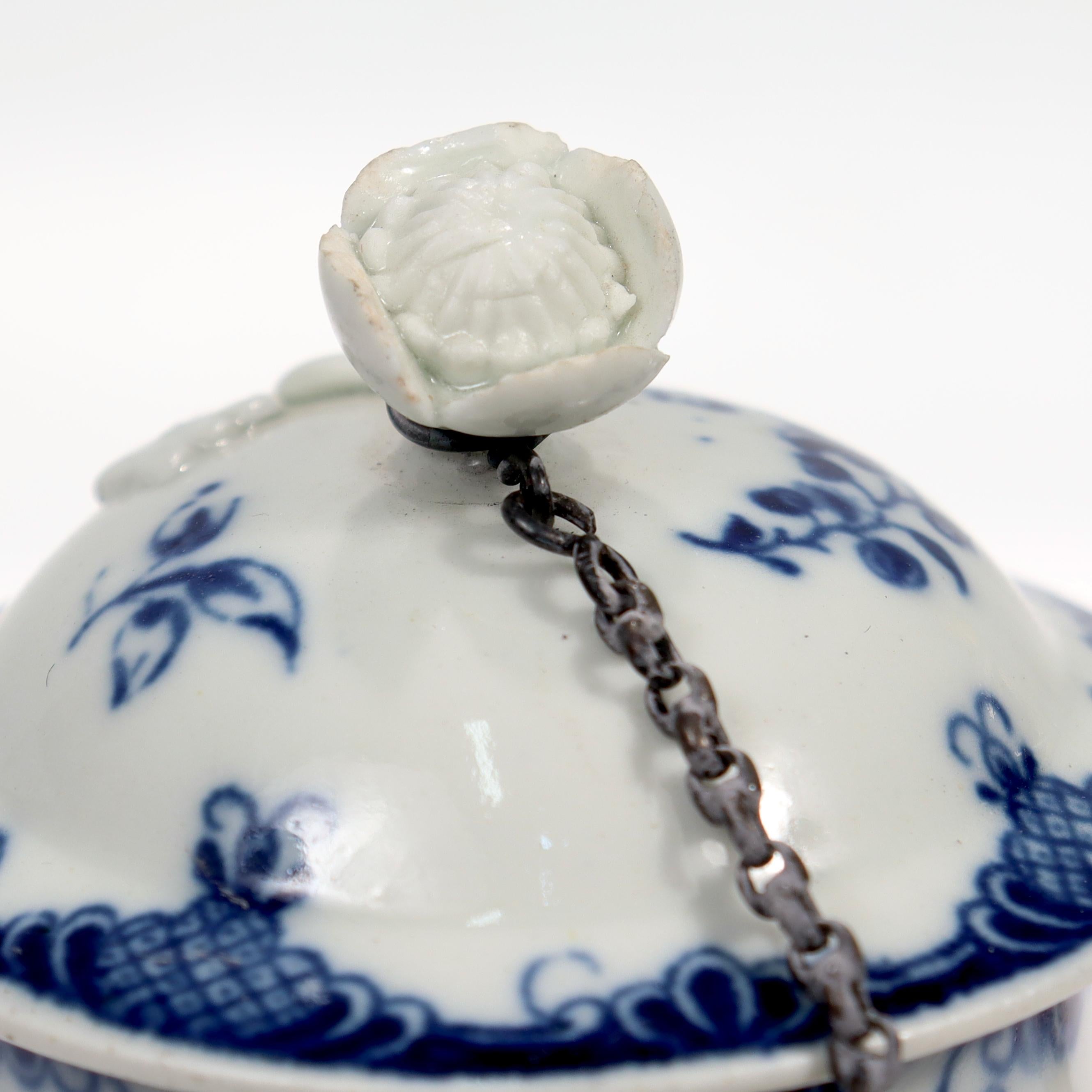 Pichet à lait ou cruche en porcelaine de Caughley Porcelain, Antiquités anglaises en vente 7