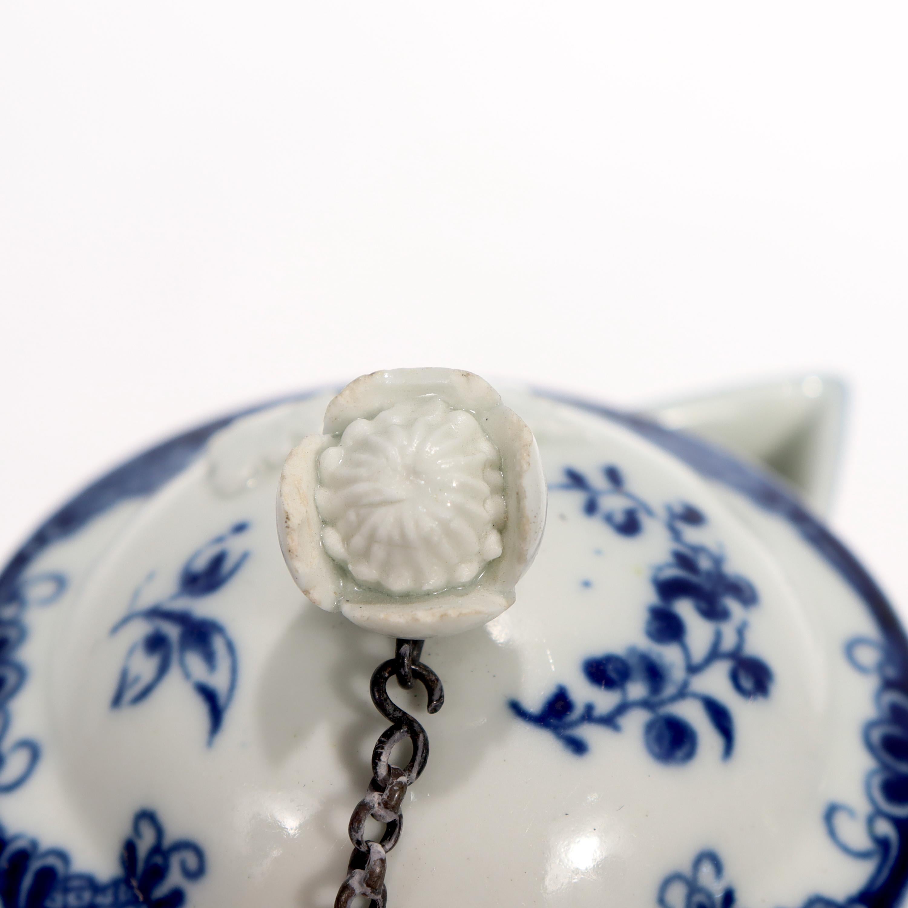 Pichet à lait ou cruche en porcelaine de Caughley Porcelain, Antiquités anglaises en vente 8