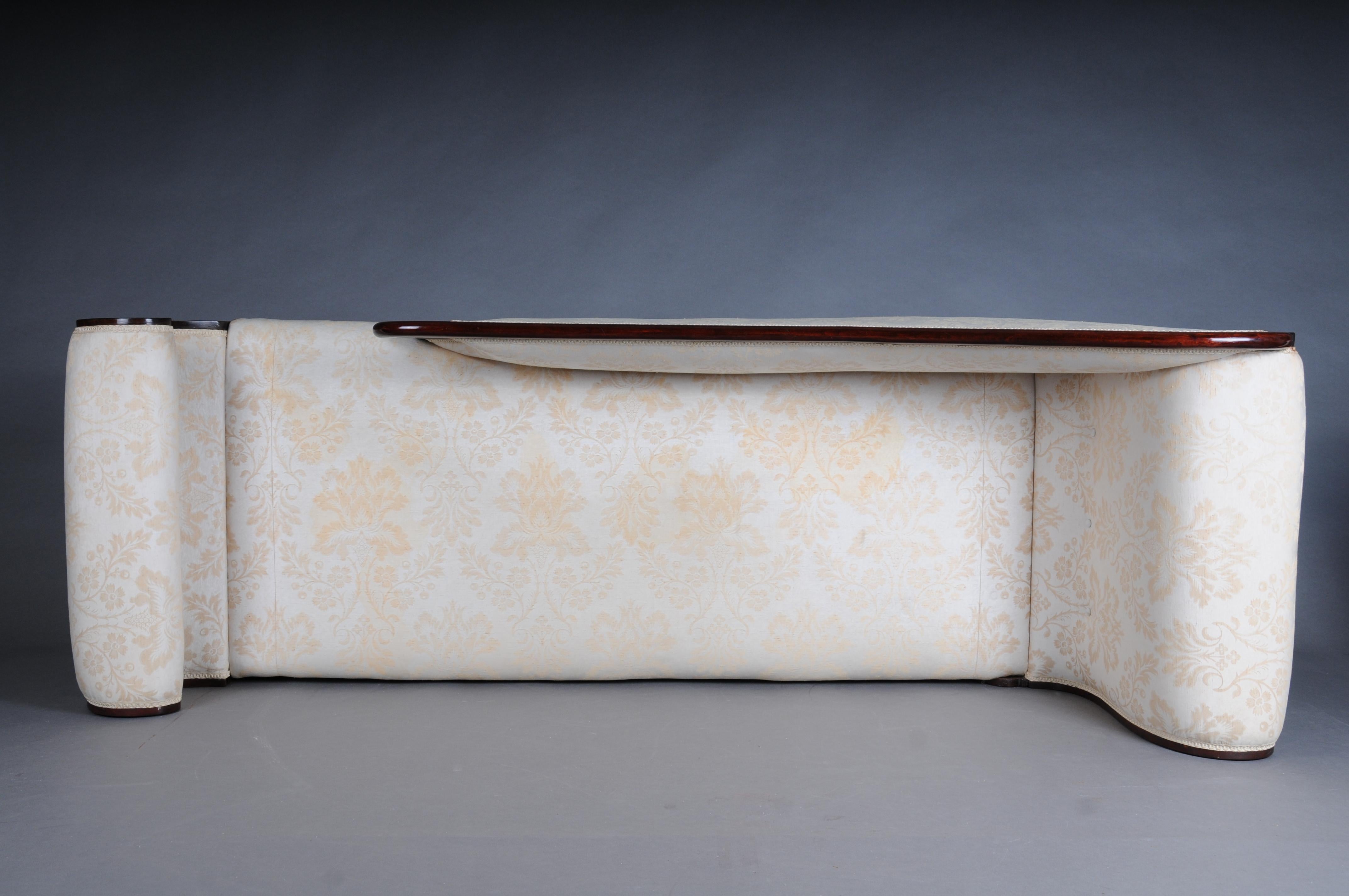 Antique English Chaise Longue/ Recamiere, Mahogany, Arround 1830 For Sale 9
