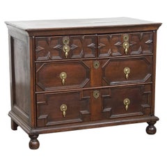 Antique English Chest of Drawers from the 18th Century