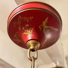 Antique English Chinoiserie Lantern