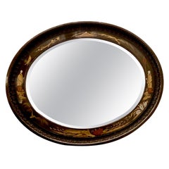 Antique English Chinoiserie Mirror