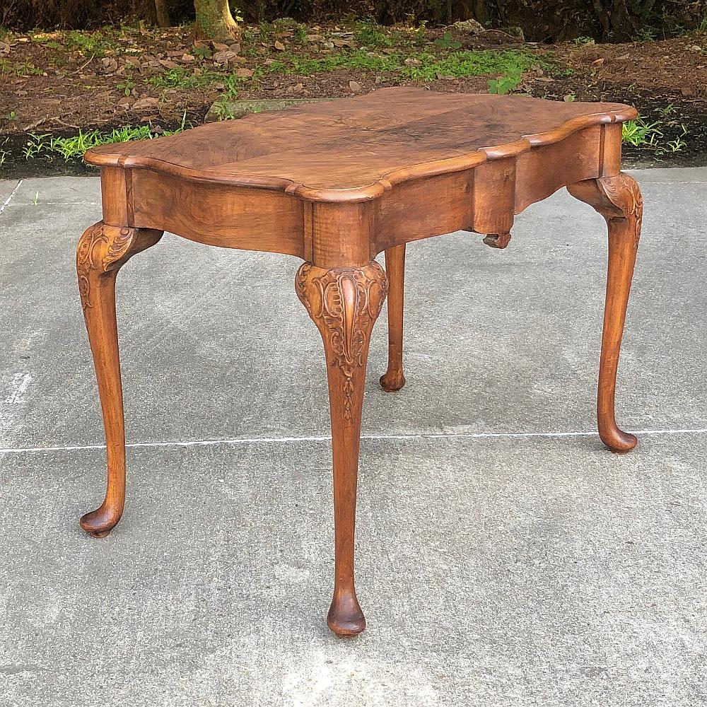 Hand-Crafted Antique English Chippendale Desk, Writing Table