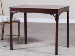 Antique English Chippendale Style Mahogany Table, circa 1790