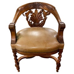 Fauteuil club anglais ancien