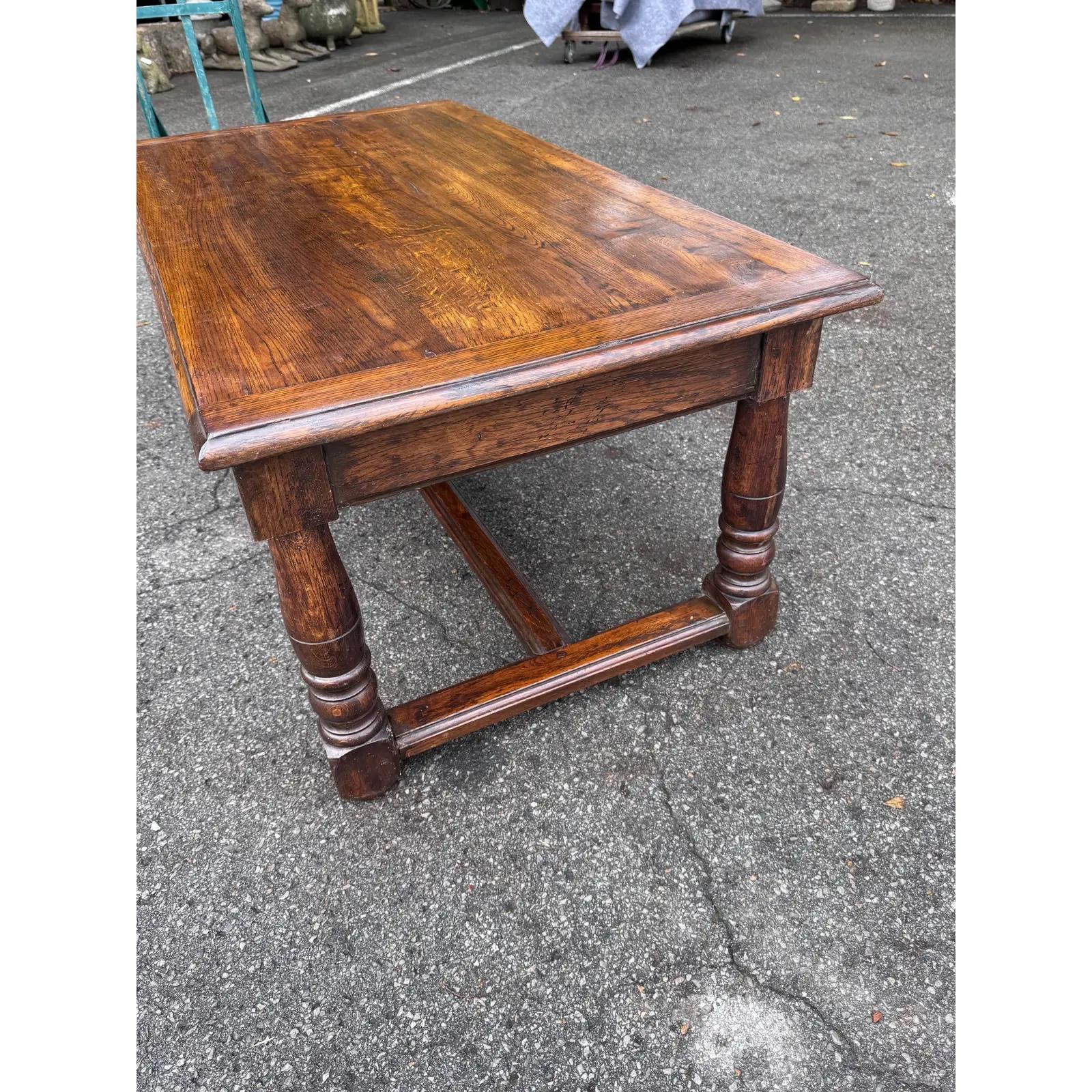 Mesa baja inglesa antigua siglo XIX