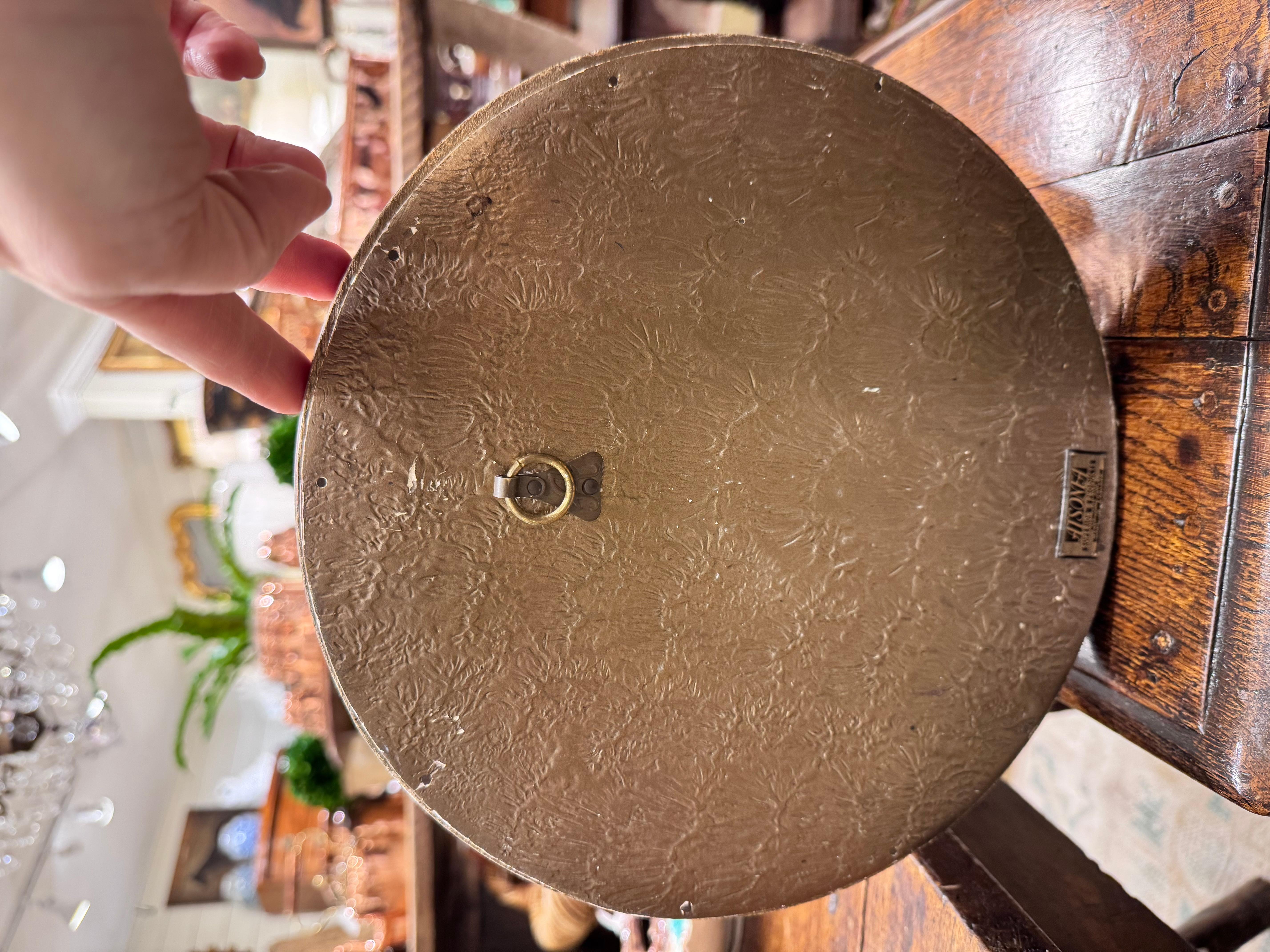 Antique English Convex Mirror For Sale 2