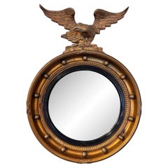 Antique English Convex Mirror