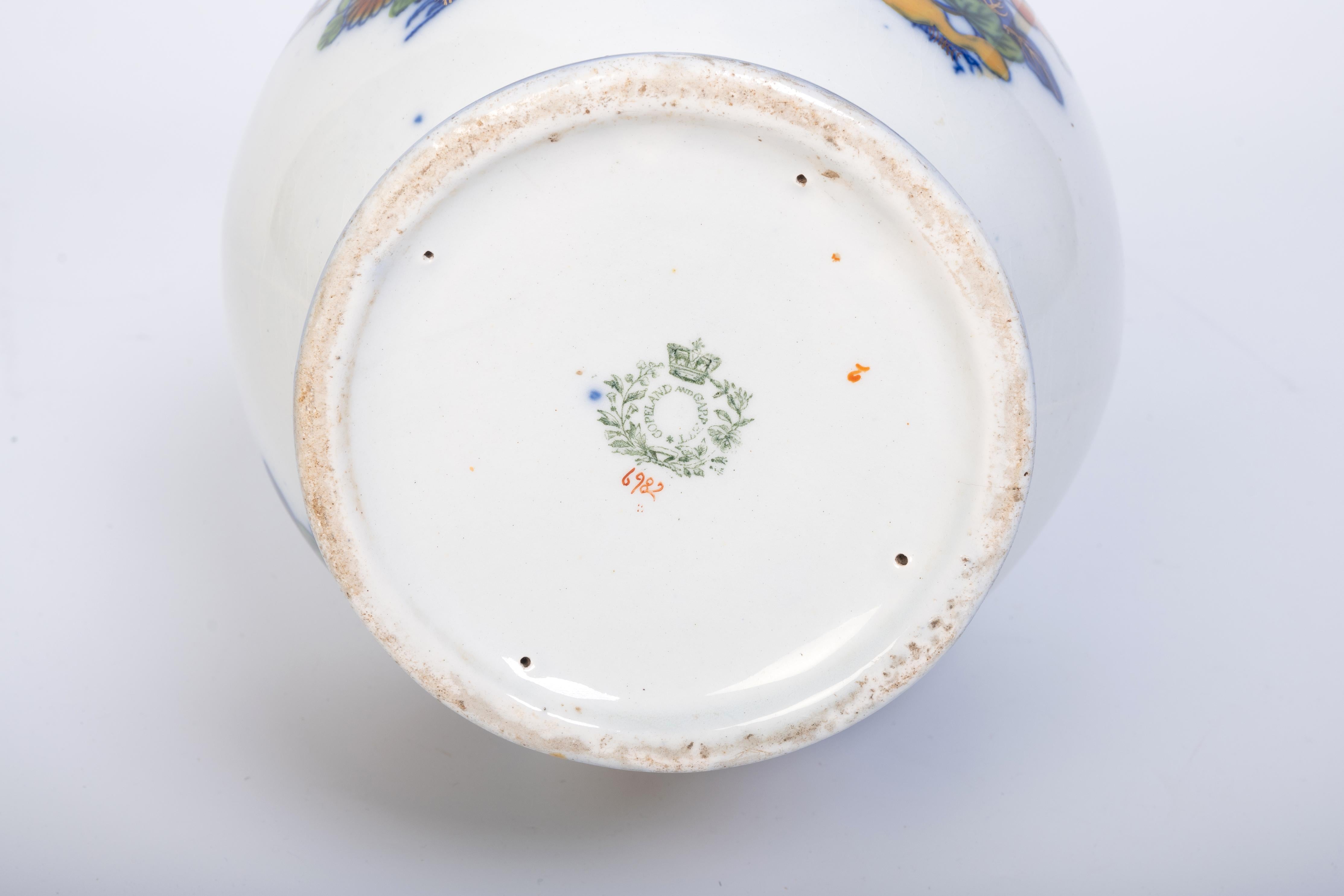 Antiguo aguamanil inglés Copeland & Garrett (Spode tardío) de ironita oriental C.1840 en venta 6