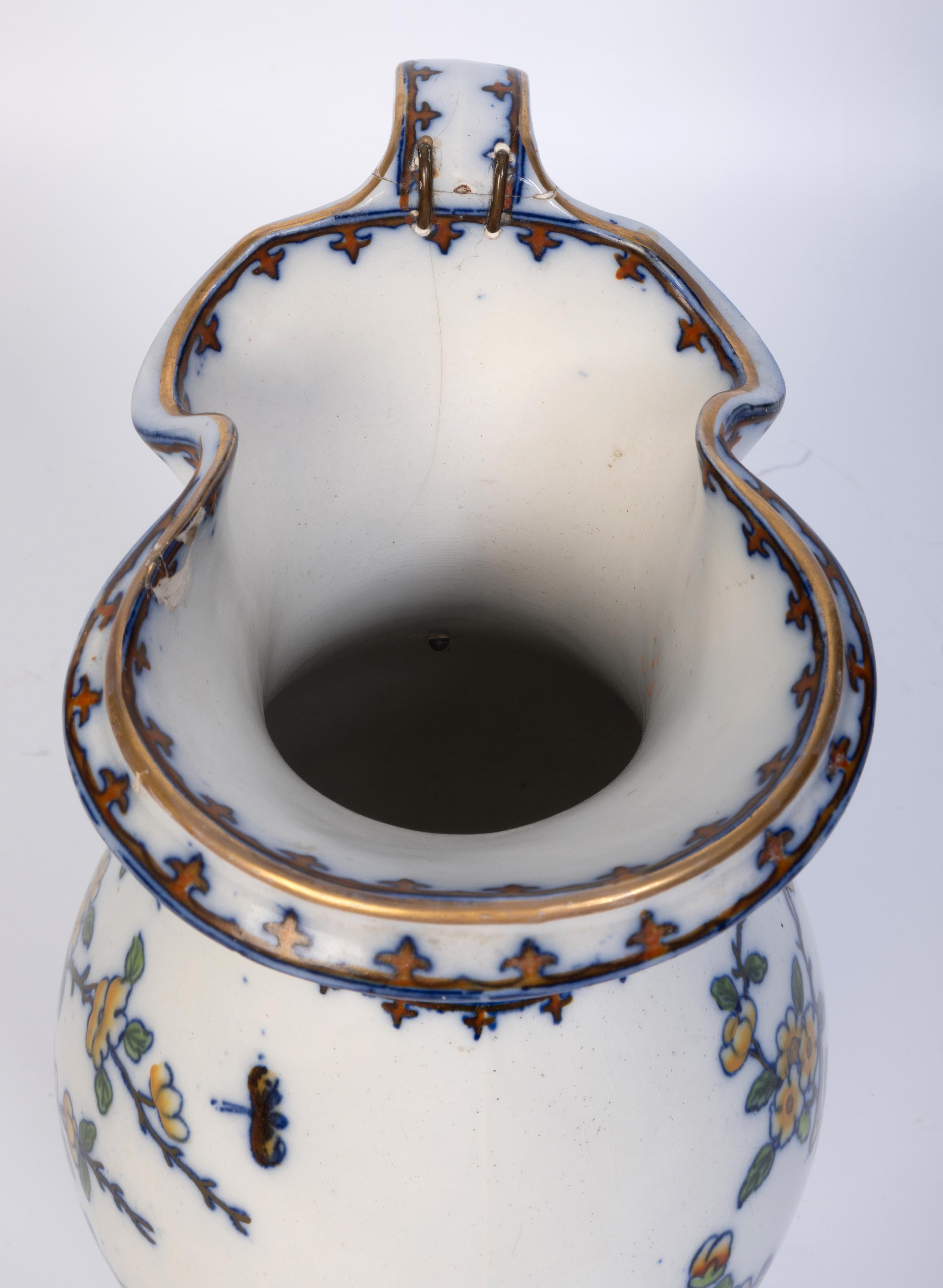 Antiguo aguamanil inglés Copeland & Garrett (Spode tardío) de ironita oriental C.1840 Alfarería en venta