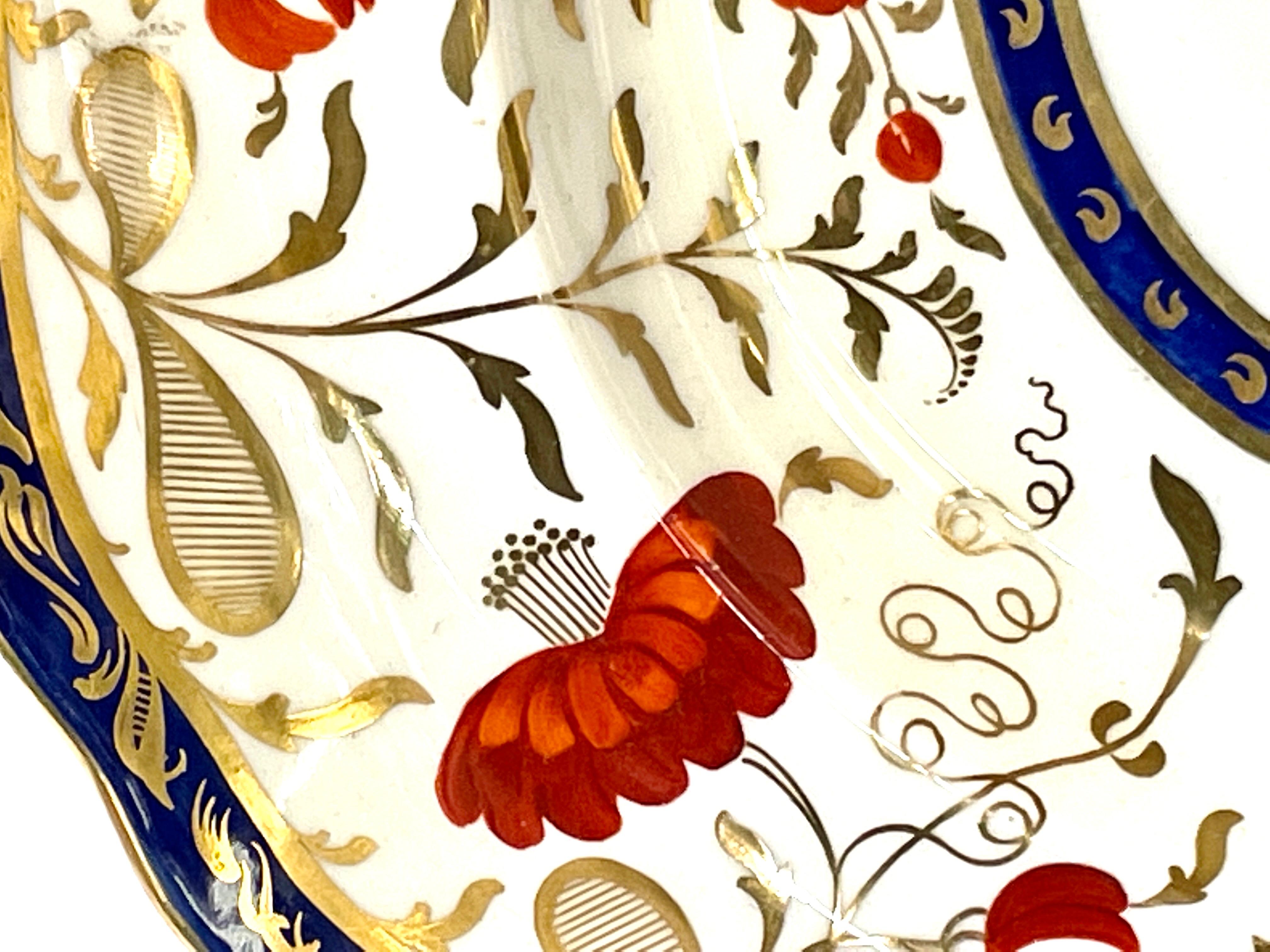 Georgian Antique English Copeland 'Spode' Hand Ptd. Porcelain Imari Decor Large Platter