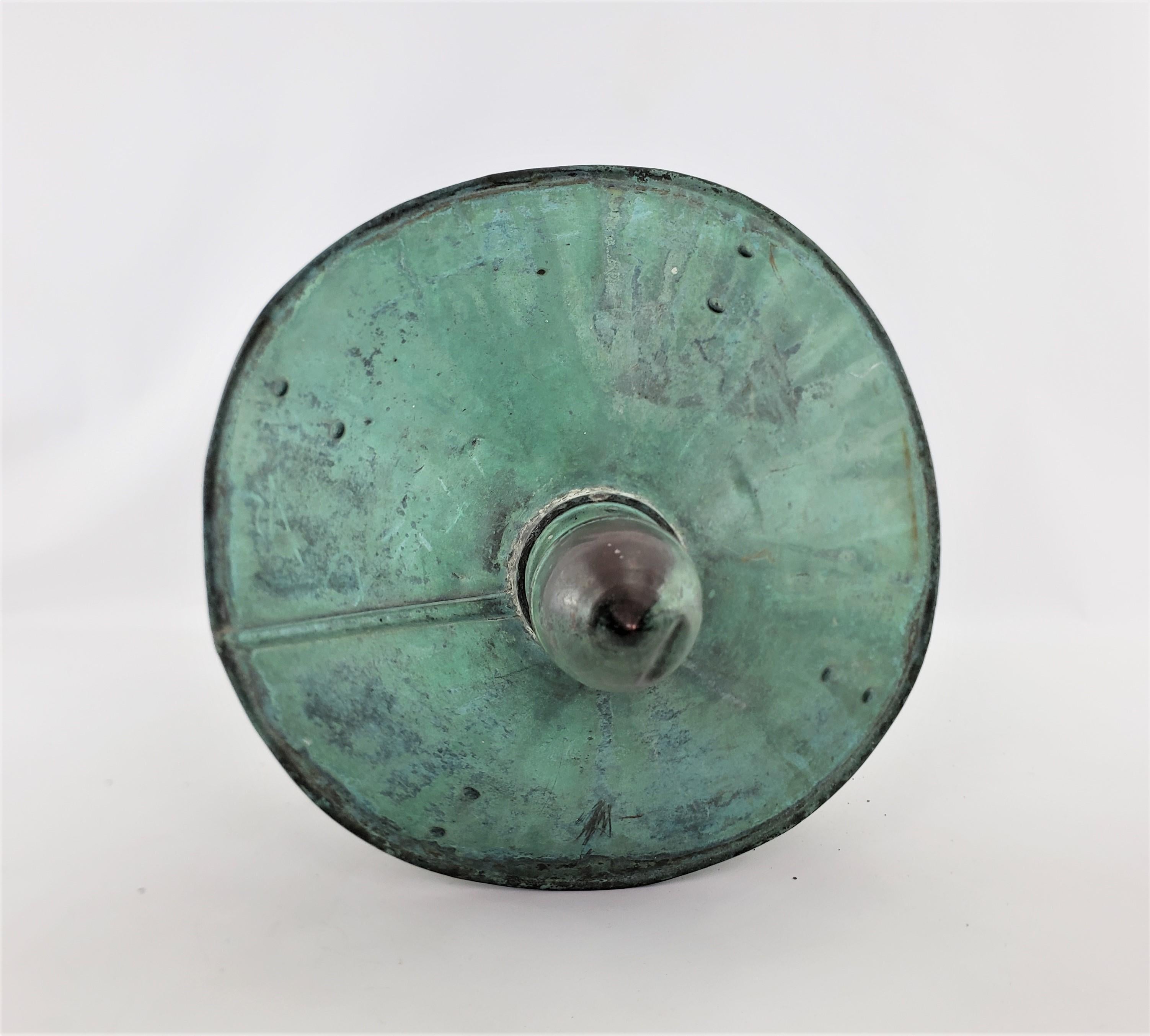 Antique Ewart & Sons English Copper Chimney Vent Cap or Garden Ornament 4