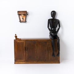 Antique English Copper Wall Lantern by Foster & Pullen