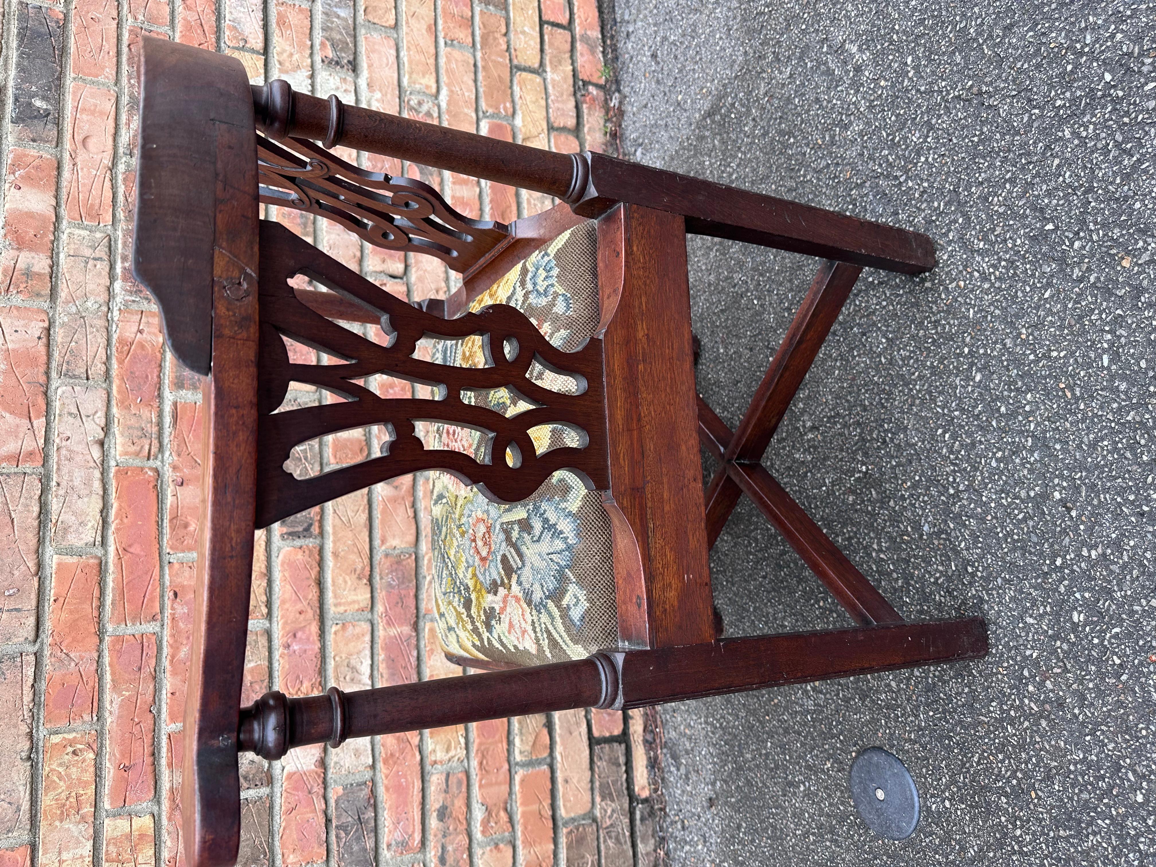 Antique English Corner Chair For Sale 2