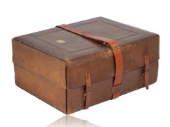 Caja de tocador inglesa antigua de Coromandel y plata de Hunt & Roskell