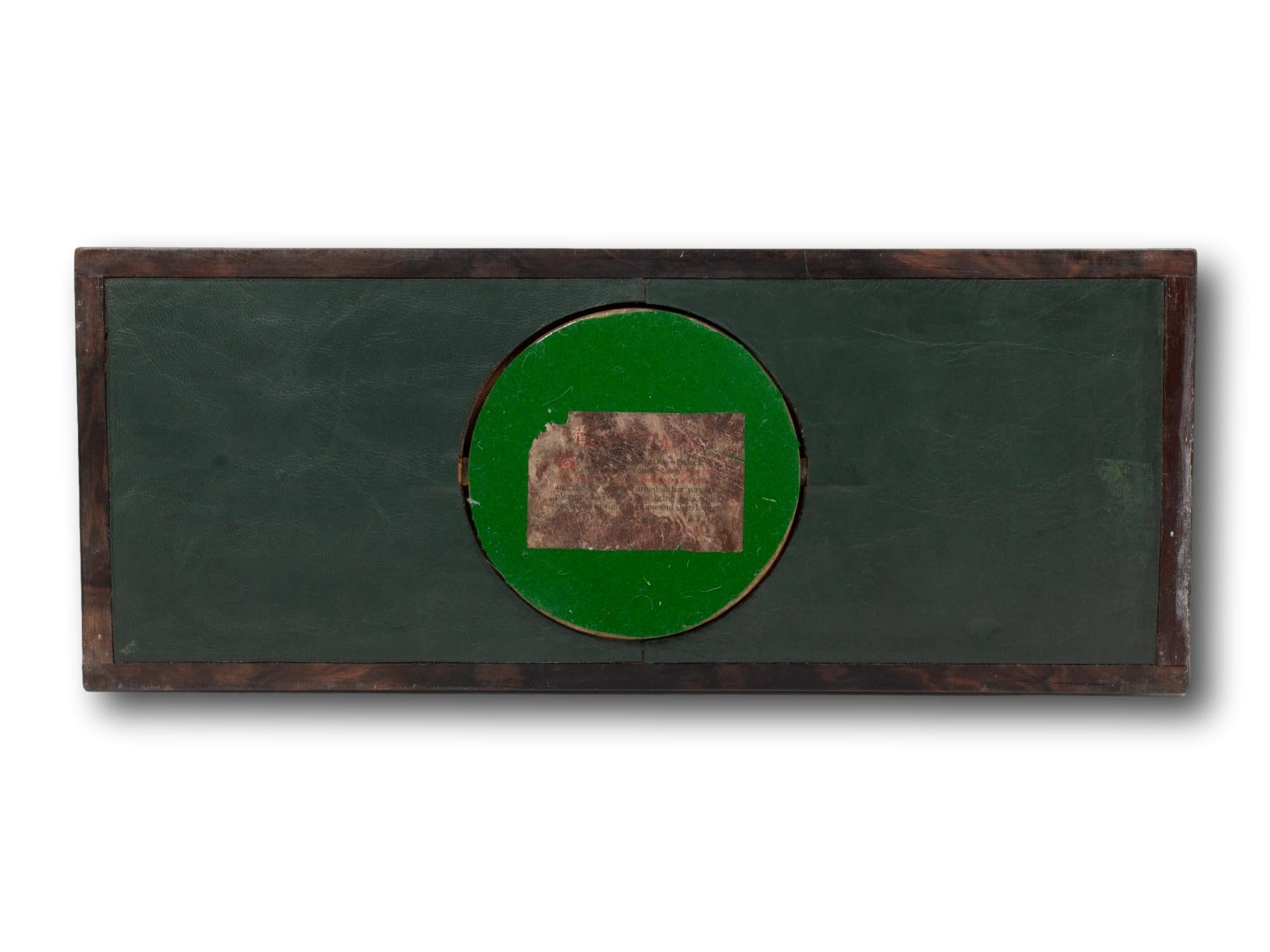 Antique English Coromandel Turntable Tantalus by George Betjemann For Sale 8