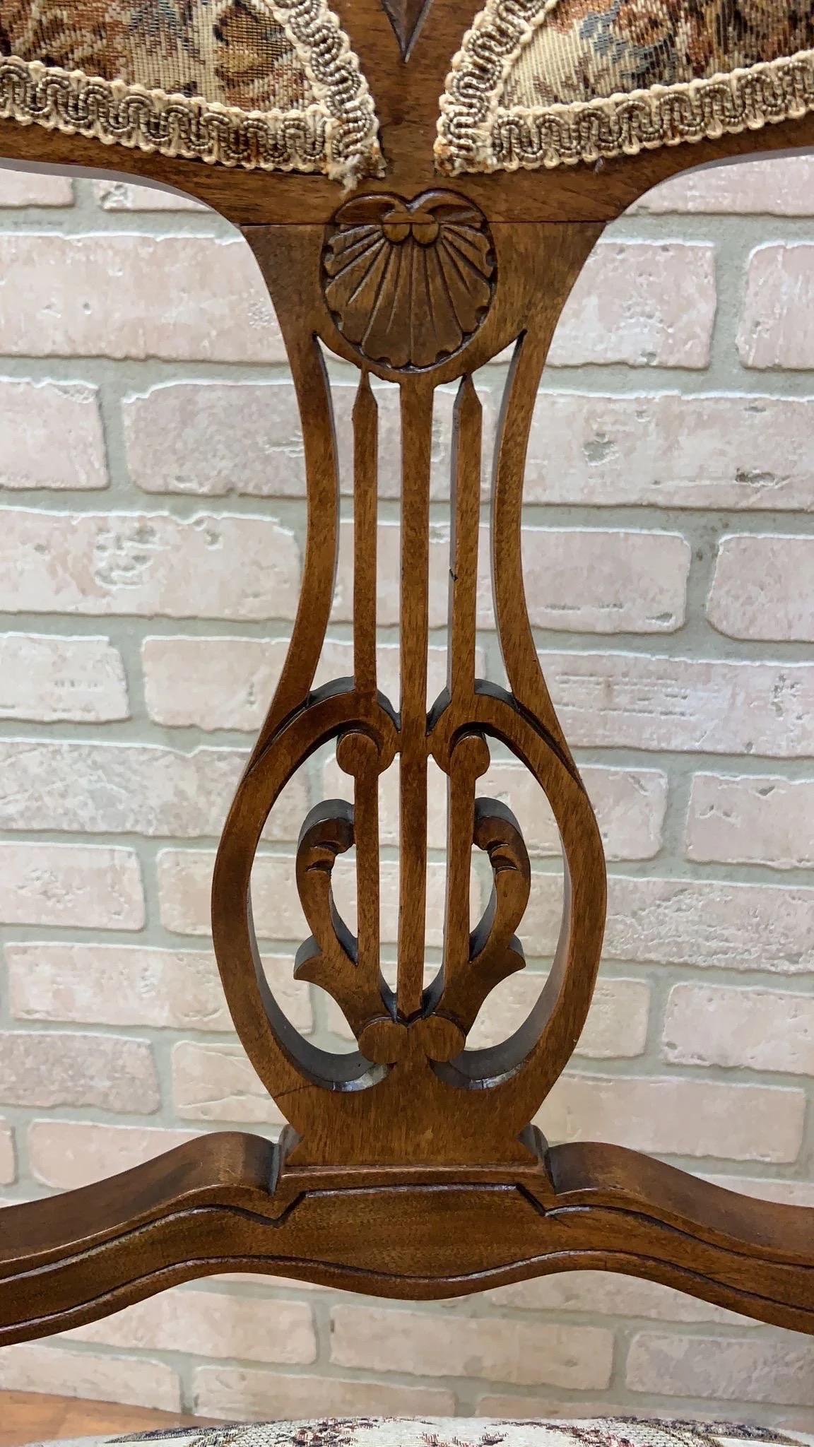 Edoardiano Sedie da pranzo in mogano English Country Antiques - Set di 4 sedie in vendita