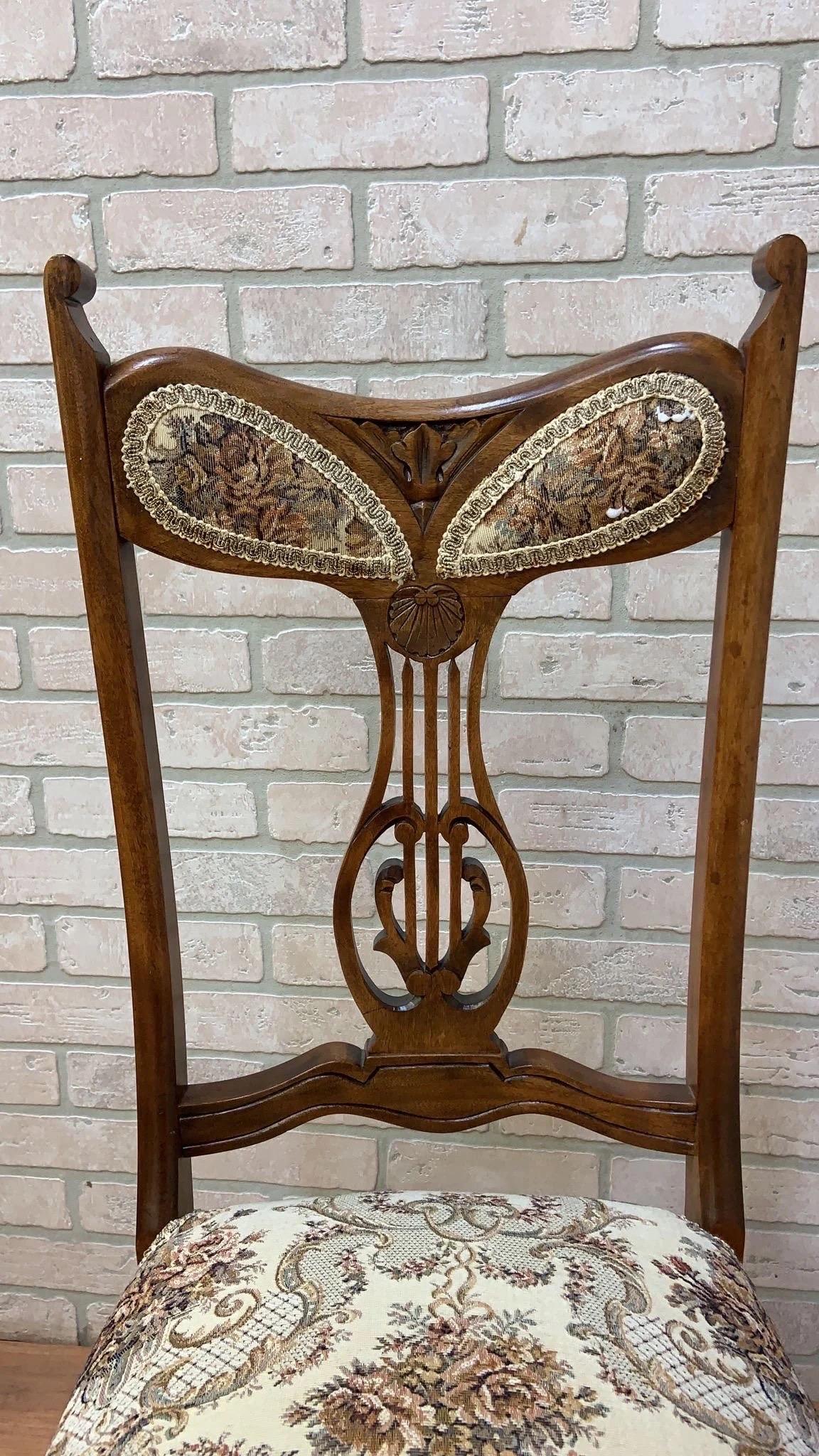 Sedie da pranzo in mogano English Country Antiques - Set di 4 sedie in vendita 2