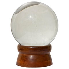 Antique English Crystal Ball