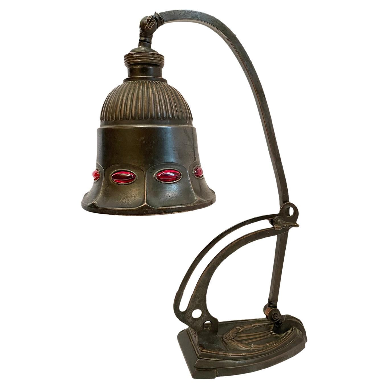 Antique English Desk Lamp For Sale