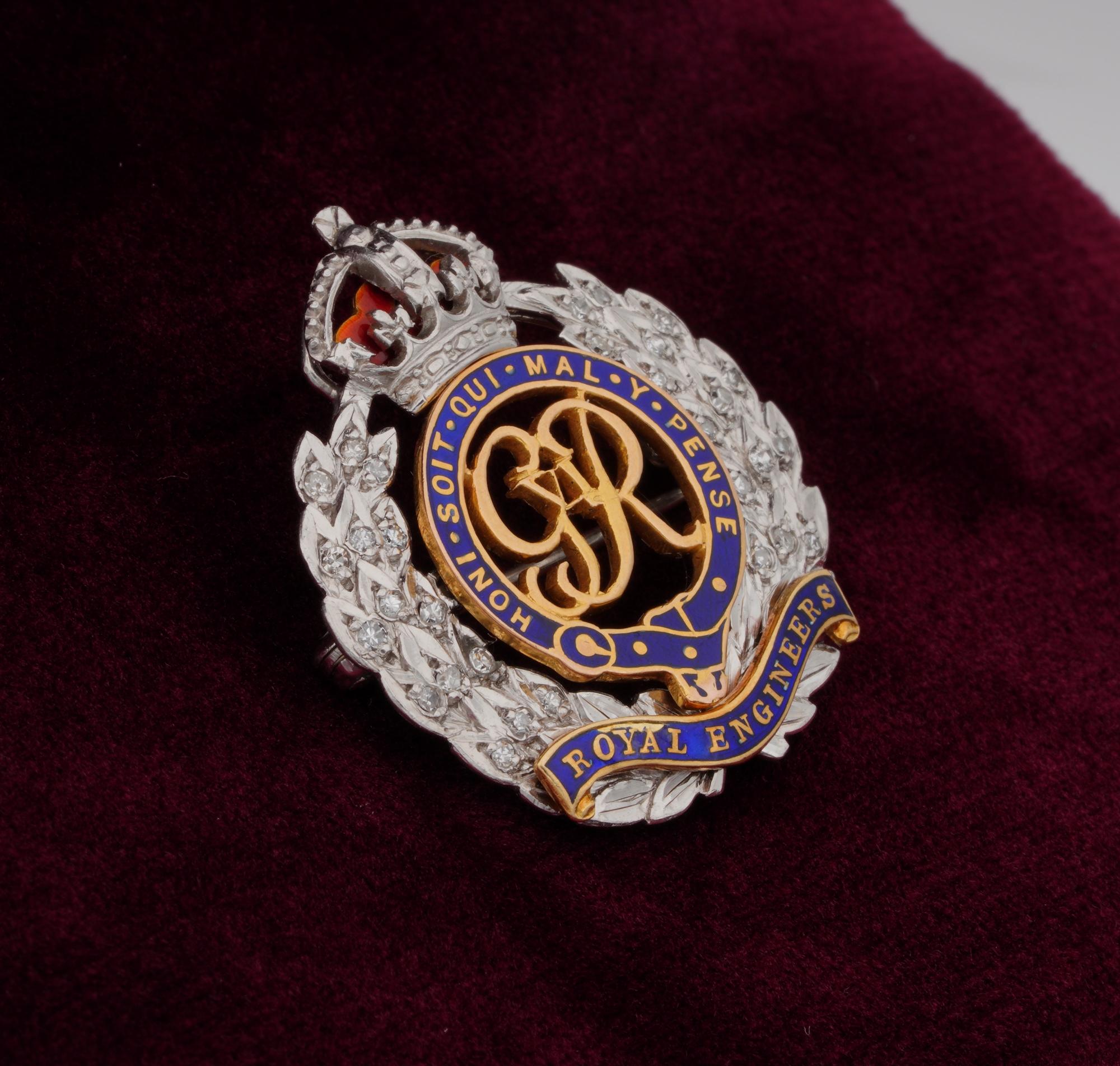 royal engineers cap badge
