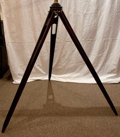 Telescopio inglese d'epoca "Dollond & Co., London" con custodia su misura, 1800 circa.