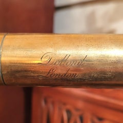 Antique English Dollond Telescope on Stand