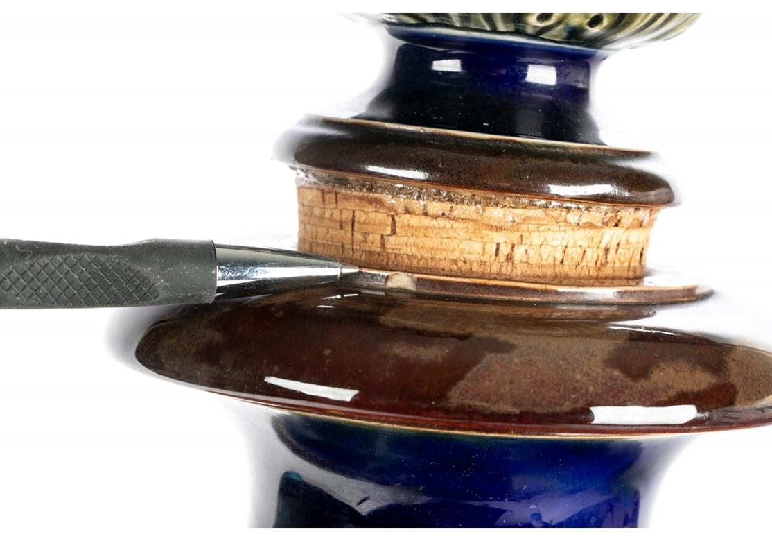 Antiguo Dispensador de Whisky Inglés Doulton Burslem Glen Urquart Highland en venta 5