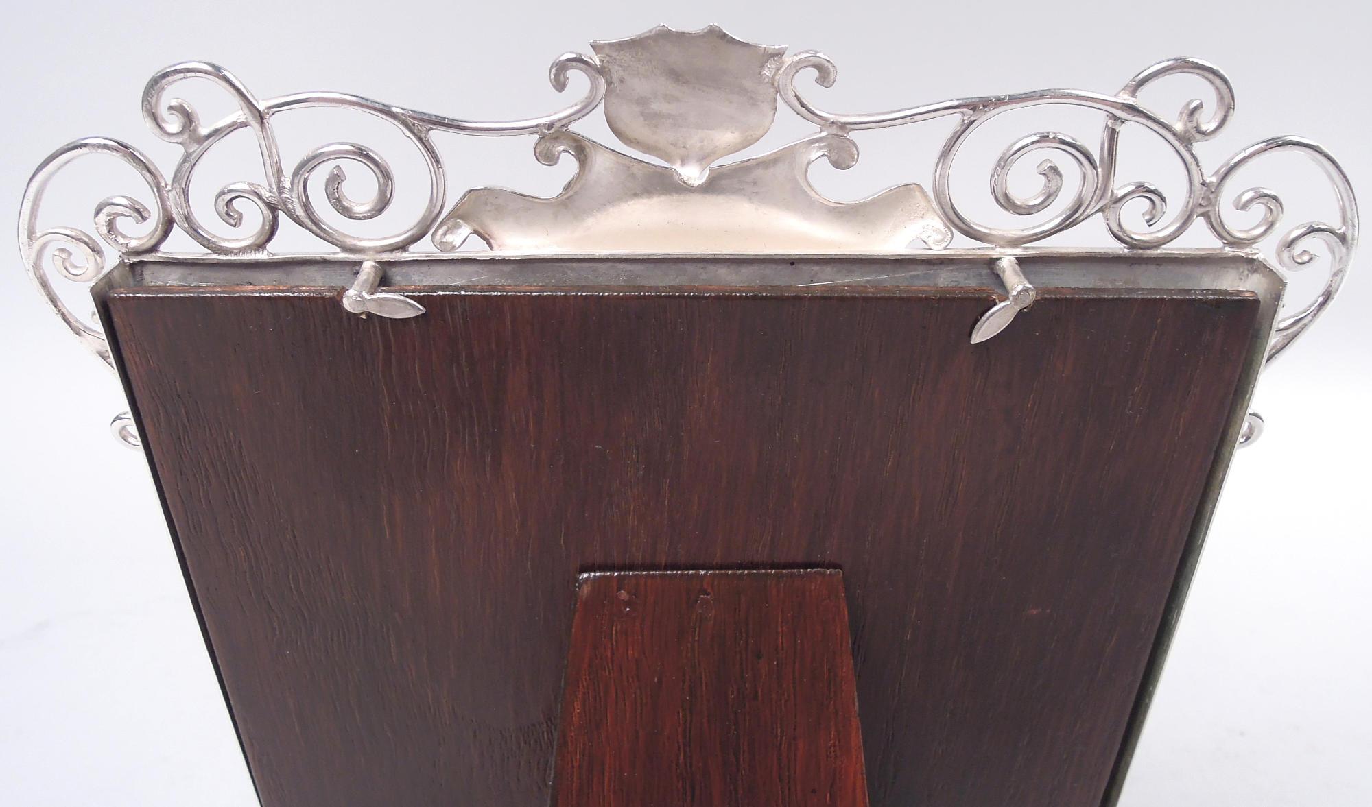 Antica cornice inglese edoardiana classica in argento, 1905 In condizioni buone in vendita a New York, NY