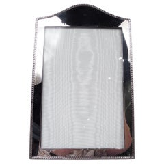 Antica cornice inglese edoardiana classica in argento, 1919