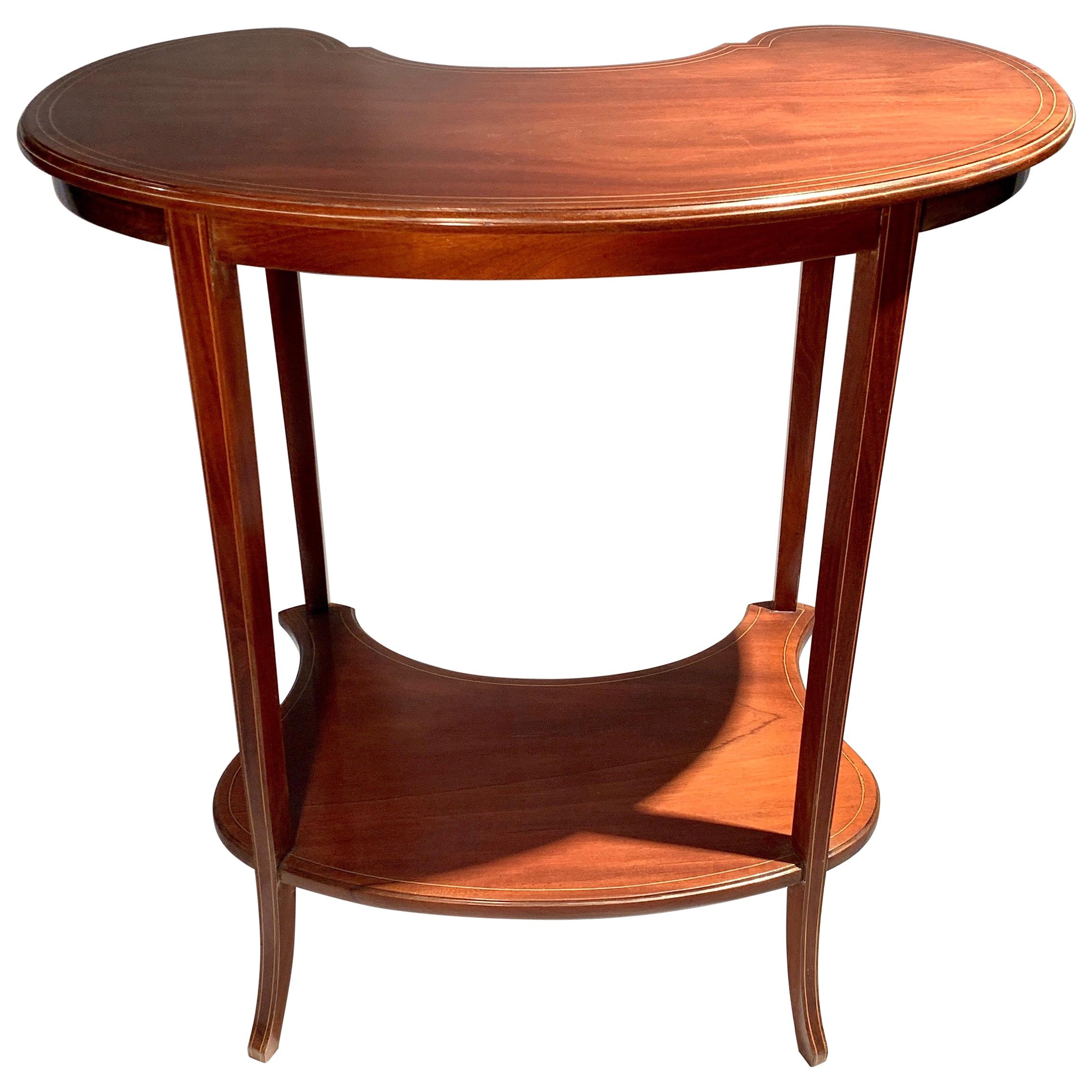 Kidney Shaped Table 246 For Sale on 1stDibs
