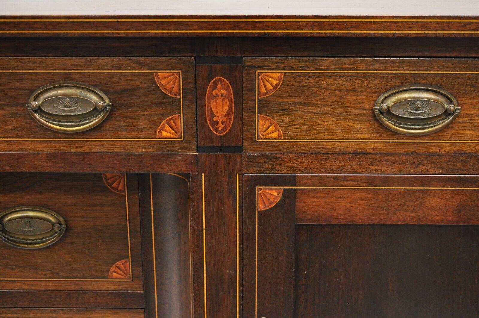 antique english sideboard