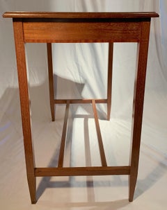 Ancienne table anglaise édouardienne en acajou, vers 1890-1910
