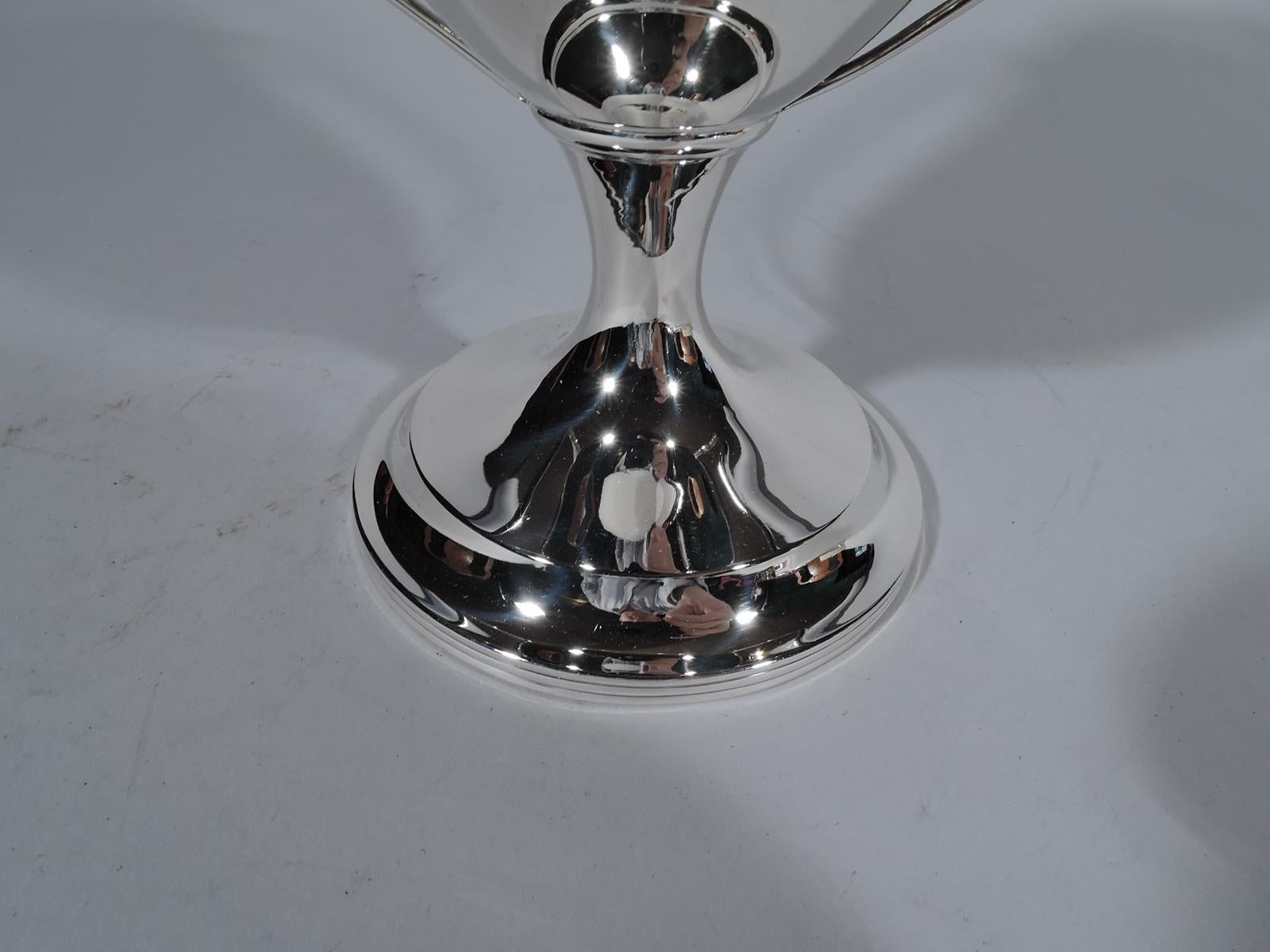 Antique English Edwardian Neoclassical Sterling Silver Trophy Cup 1
