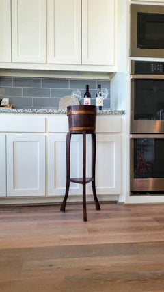 Antiguo Periodo Eduardiano Inglés R.A Lister & Co. Cubo de pie