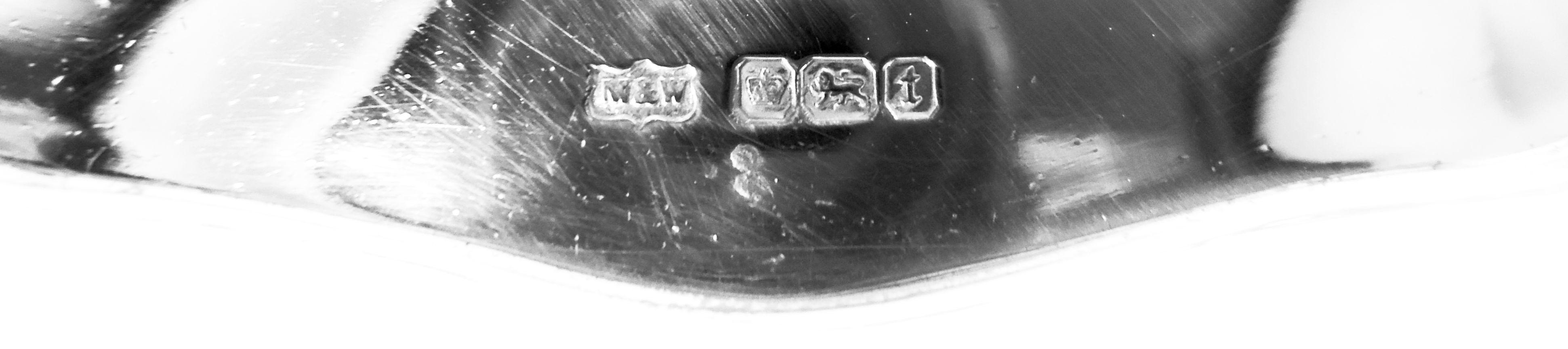 Antico salver inglese della Reggenza edoardiana in argento sterling, 1911 in vendita 1