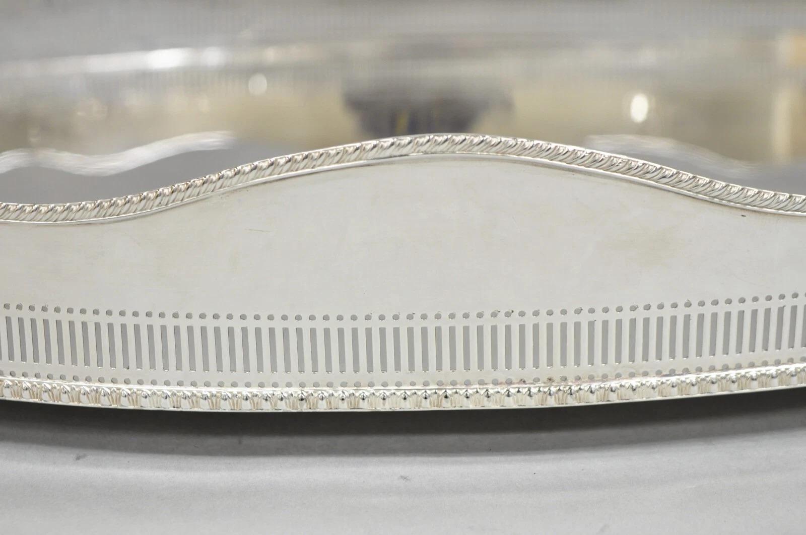 Antique English Edwardian Sheffield Silver Plated 24