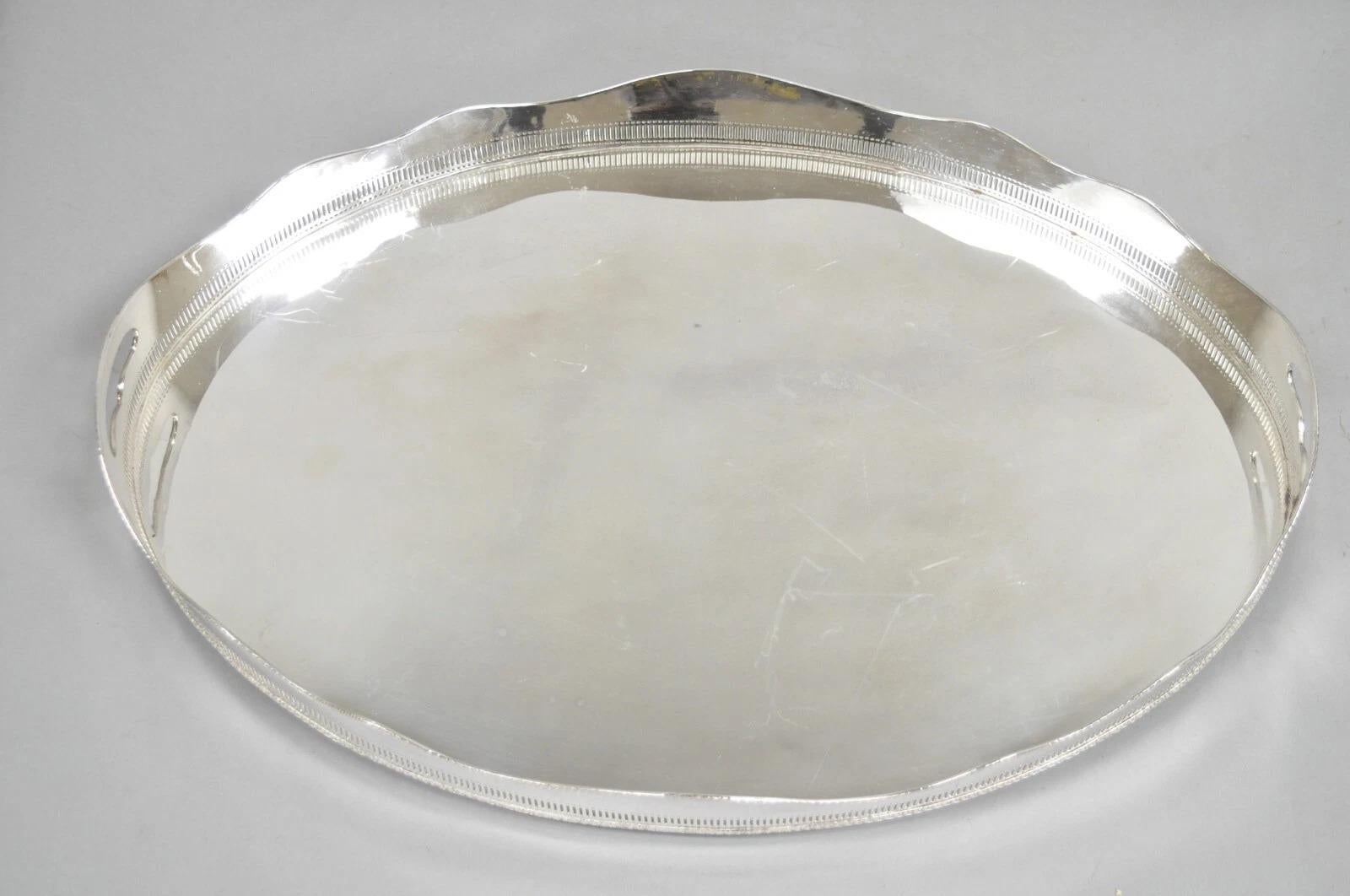 Antique English Edwardian Sheffield Silver Plated 24