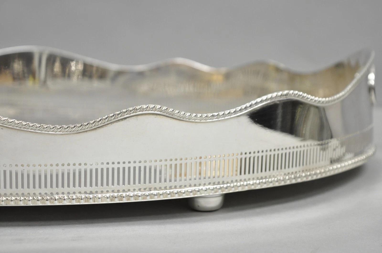 Victorian Antique English Edwardian Sheffield Silver Plated 24