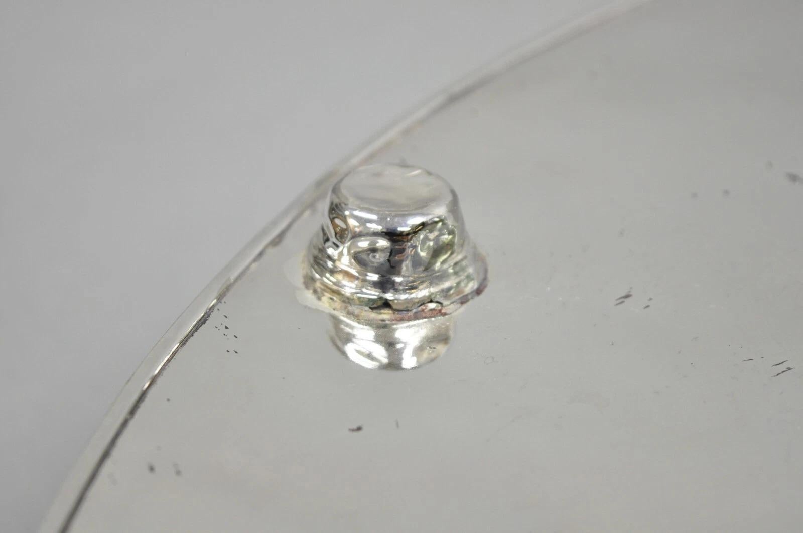 Antique English Edwardian Sheffield Silver Plated 24