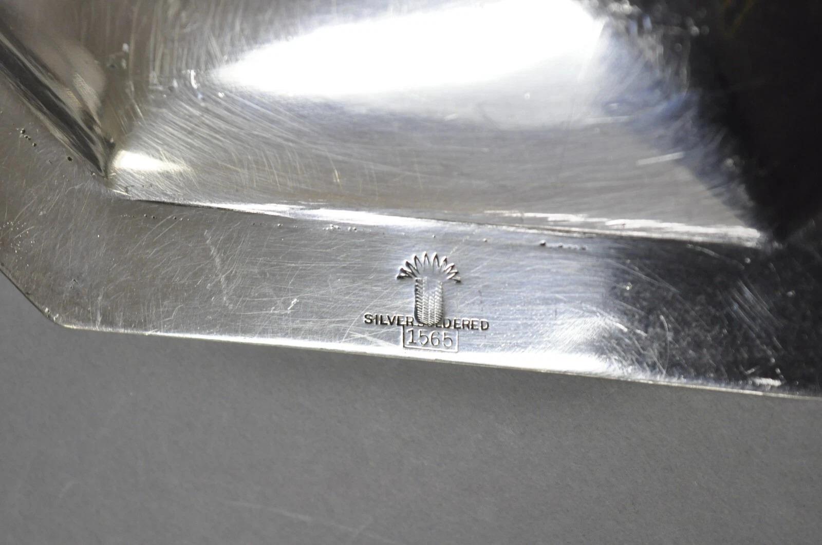 Antique English Edwardian Silver Plated 21
